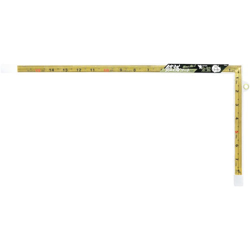 SK gold curved ruler 1 shaku 5 sun, quick step scale, same marks on both sides, GSDD-15SKD, 1 piece