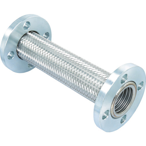 ZENSHIN Flexible Metal Hose (Non-welded, Flange Type) Nominal Diameter 20A (3/4 inch) Z-2000NW-20-300 1 pc