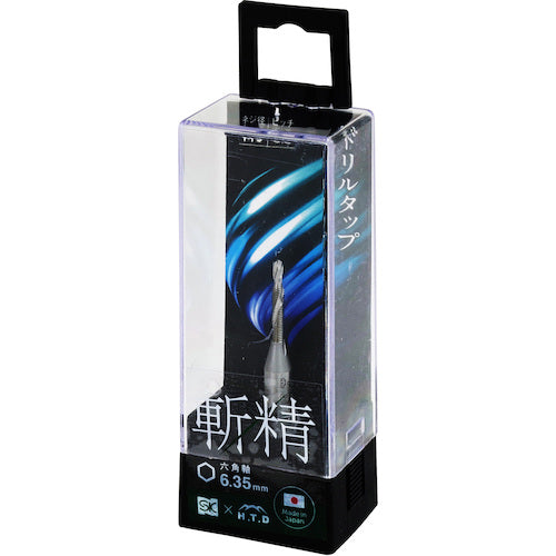 ＳＫ　六角軸ドリルタップ　斬精　Ｍ３ｘ０．５　HDT-M3　1 本