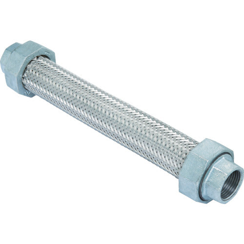 ZENSHIN 플렉시블 메탈 호스(비용접·유니온형) 호칭 직경 40A(1 1/2 인치) Z-9000NW-40-300