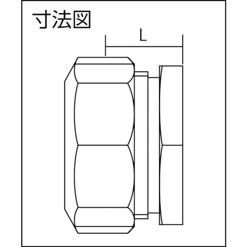 ＴＢＣ　ＰＥ継手パイプエンド１種１３ｍｍ　13P PE-1-L　1 個