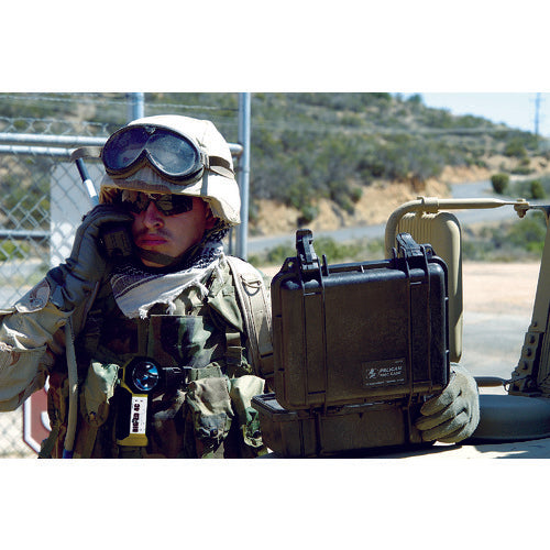 펠리칸 소형 케이스 1120 블랙 214×172×98 1120BK 1개