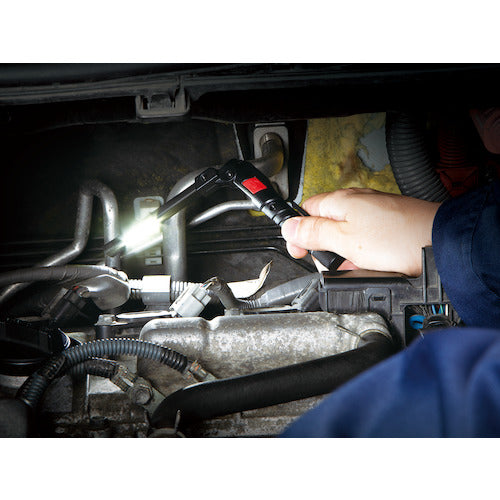 ＫＴＣ　ＬＥＤハンドライト（充電式）　充電式ＬＥＤ折りたたみライト　明るさ１００ｌｍ　幅２０×奥行２４ｍｍ　AL815V　1 個