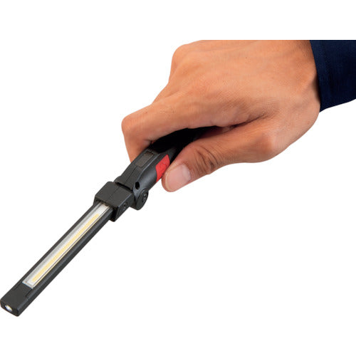 ＫＴＣ　ＬＥＤハンドライト（充電式）　充電式ＬＥＤ折りたたみライト　明るさ１００ｌｍ　幅２０×奥行２４ｍｍ　AL815V　1 個