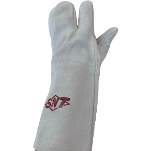 SNT Long Leather Gloves (3 Fingers) J-407A 1 Pair