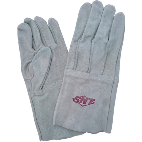 SNT Long Leather Gloves (Backstitched) J-406A 1 Pair