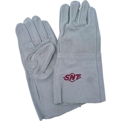 SNT Long Leather Gloves (Inner Stitched) J-406A-1 1 Pair