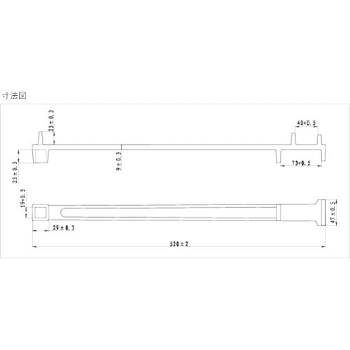 ＨＡＭＡＣＯ　ドラム缶用レンチ　CBWB-520　1 丁