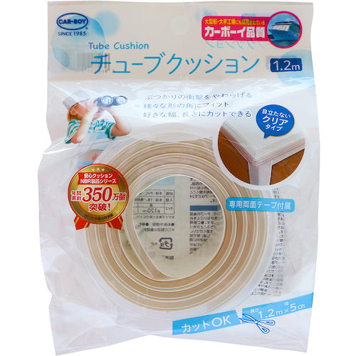 CAR-BOY Tube Cushion Clear BS-01 1 piece