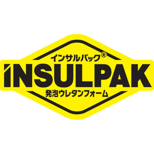 ＡＢＣ　簡易型発泡ウレタンフォーム　１液ガンタイプ　インサルパック　インサルシール　７５０ｍｌ　フォーム色：グレー　GSIS　1 本