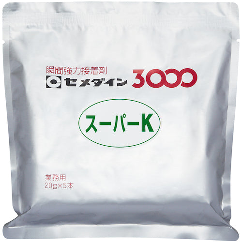 セメダイン　瞬間接着剤　３０００スーパーＫ（標準タイプ）　２０ｇ　ＡＣ−０２０　AC-020　1 本