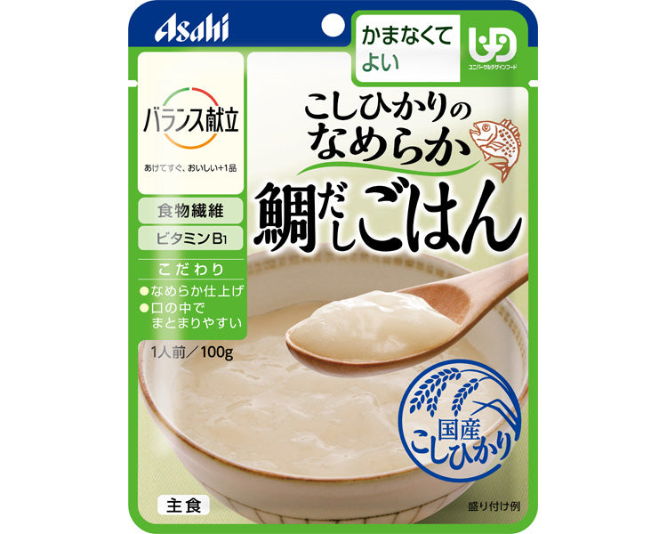 バランス献立　こしひかりのなめらか鯛だしごはん / 19475　100g　1 個