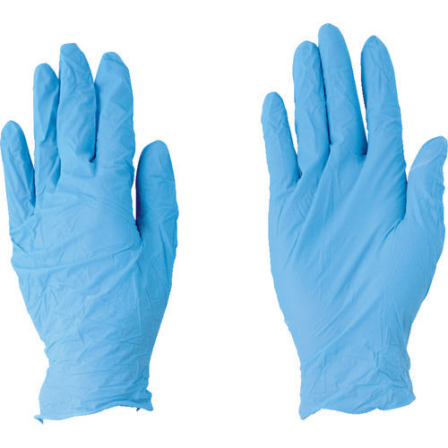 Kawanishi Nitrile Disposable Gloves (100 pieces) S size Blue 2044B-S 1 box