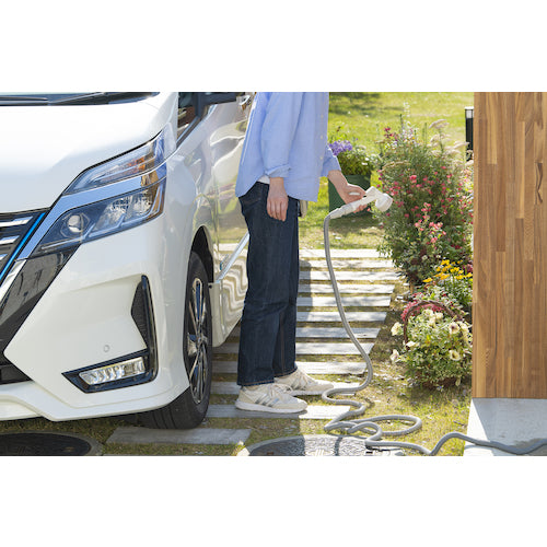 IRIS 292704 Portable Expandable Hose Set Light Gray SHP-7-H 1 S