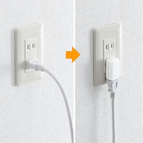 ＳＡＮＷＡ　スペースアダプタ　たて型　２個入り　TAP-B54　1 袋