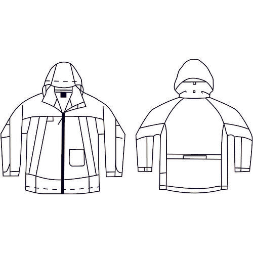 アイトス　ディアプレックス　レインウエア　ブルーＸチャコール　３Ｌ　56301-006-3L　1 着