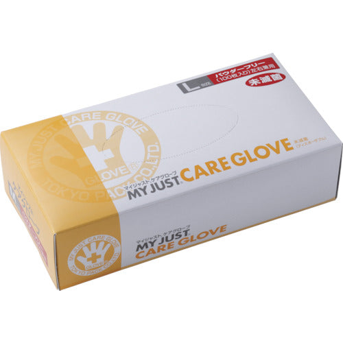 Tokyo Pack My Just Care Gloves PF L (100 pieces) MJC-L 1 box