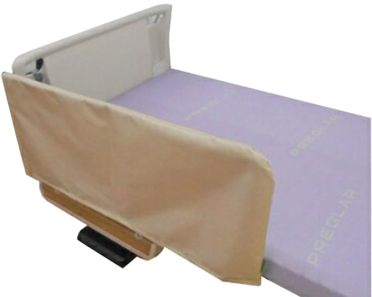 あんしんベッド柵カバー　ウレタンクッション付 / MT-2005A　ベージュ　1 枚