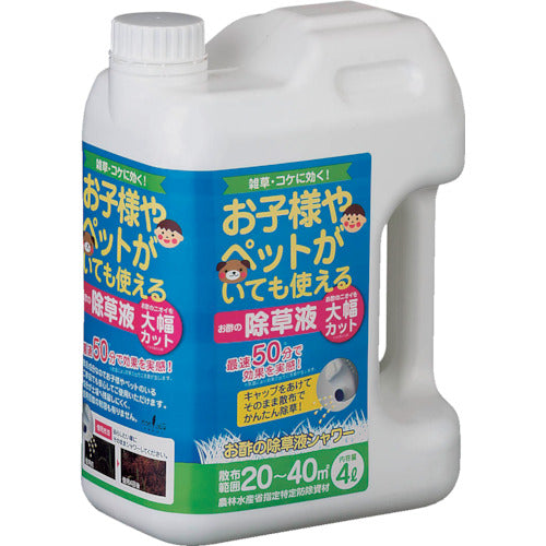 トヨチュー　お酢の除草液シャワー４Ｌ　396666　1 個