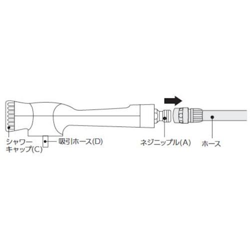 TOYOCHU Easy Liquid Fertilizer Sprayer AQUA+ 431026 1 pc
