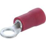 ＪＳＴ　ビニル絶縁付丸型端子（Ｆ形）　ＦＶ１．２５−３．７　１００個入り　FV1.25-3.7　1 袋