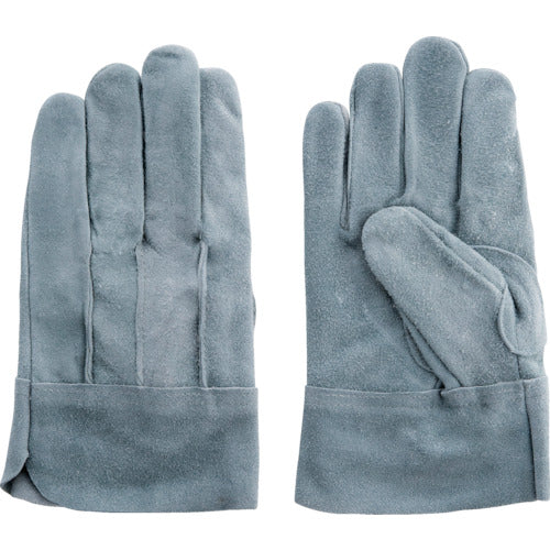 Fuji Glove Cowhide Leather Gloves Oil 661 Oiled Cotton Back Stitching 5336 1 Pair