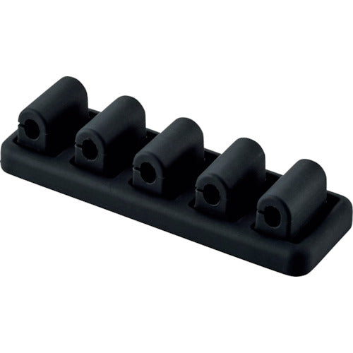 ELECOM 케이블 홀더 단선 방지 마그넷식 블랙 EKC-CHS01BK 1개