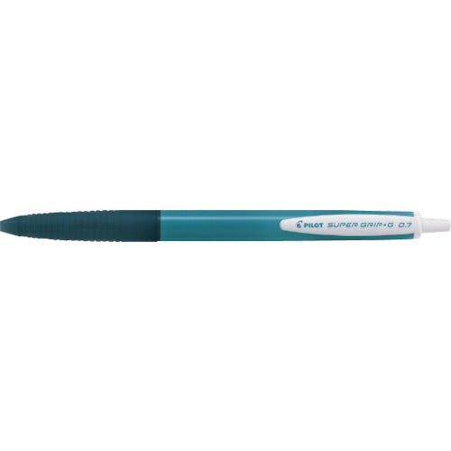 Pilot Oil-based Ballpoint Pen Super Grip G Ocean Plastic Knock Type Ocean Blue BSGK-10FOP-OB 1 piece