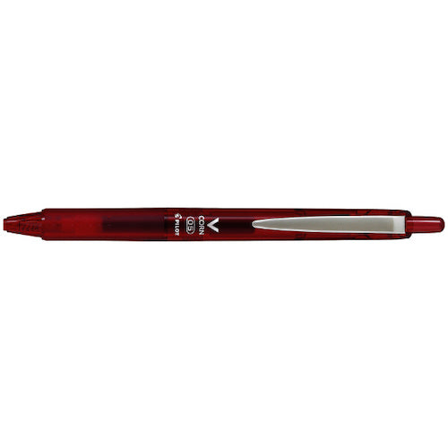 Pilot Water-based Ballpoint Pen V Cone Knock Extra Fine Red LVKN-15EF-R 1 Piece