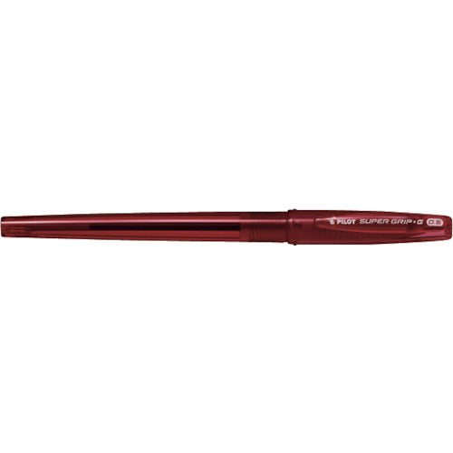 Pilot Oil-based Ballpoint Pen Super Grip G Capped Red BSGC-10EF-RR 1 piece