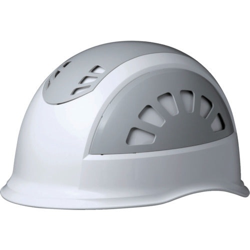 ミドリ安全　小サイズヘルメット　ＡＢＳ製　通気孔付　SC-17BVRA(S)-KP-W/GY　1 個