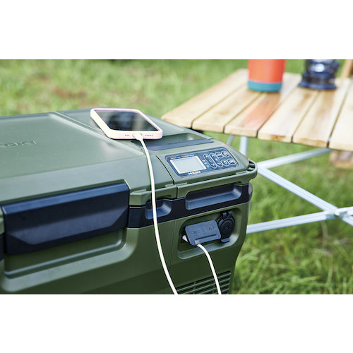 HiKOKI 18V-14.4V Cordless Refrigerator/Warmer Compact Type Forest Green Multi-Volt Set UL18DC-WMG 1 Unit