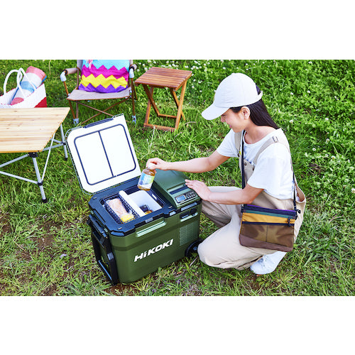 HiKOKI 18V-14.4V 무선 냉온고 콤팩트 타입 샌드 베이지 멀티 볼트 세트품 UL18DC-WMB 1대