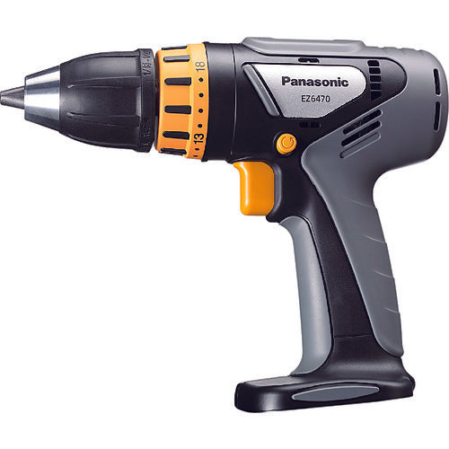 Ｐａｎａｓｏｎｉｃ　充電ドリルドライバー１２Ｖ本体のみ　EZ6470X-B　1 台
