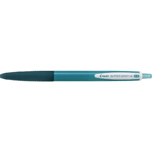 Pilot Oil-based Ballpoint Pen Super Grip G Ocean Plastic Knock Type Ocean Blue BSGK-10EFOP-OB 1 piece