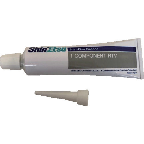 Shin-Etsu Sealing, Low Molecular Weight Siloxane Reduced Type, 100g, White, KE4897W-100, 1 bottle