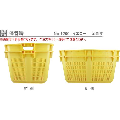 Risu Mesh Container 130286 Plasket No. 1200 Body 116L Blue NO-1200 1 pc