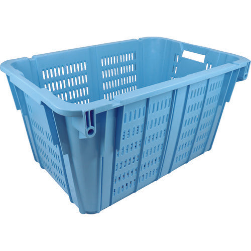 Risu Mesh Container 130354 Plasket No. 2100 Body 205L Blue NO-2100 1 pc