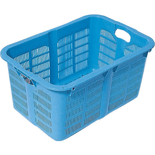 リス　メッシュコンテナ　１２９７３０　プラスケットＮｏ．５００本体３９Ｌ　青　NO-500　1 個