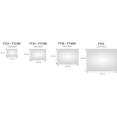 Ｋｏｍｙ　ＦＦミラー通路＜左右用＞　２２０×１６５　FT22　1 個