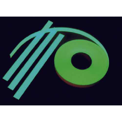 ＮＥＭＯＴＯ　高輝度蓄光式ルミノーバテープＳ　２５ｍｍ×１０ｍ　EG-30U-C-25　1 巻