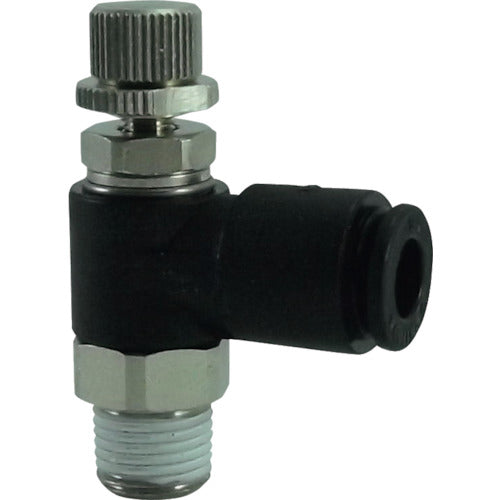 치요다 파이브 스피드 컨트롤러 α 미터 아웃 6mm·R1/8 F6R-01SC-O 1개