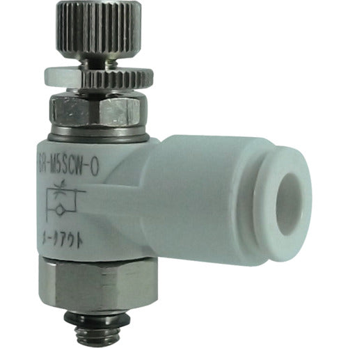 치요다 파이브 스피드 컨트롤러 α 화이트 미터 아웃 6mm・M5×0.8 F6R-M5SCW-O 1개