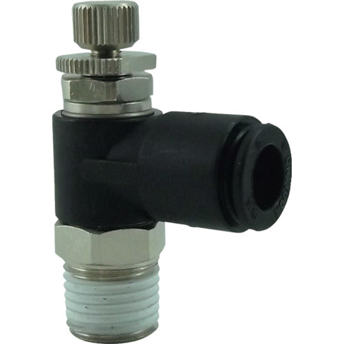 치요다 파이브 스피드 컨트롤러 α 미터 아웃 8mm·R1/4 F8R-02SC-O 1개