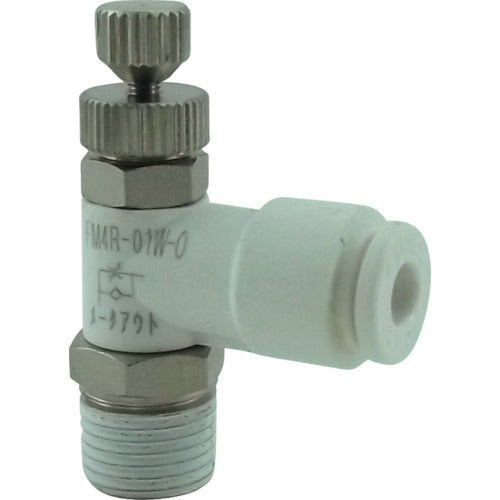 チヨダ　ファイブミニスピードコントローラα　白　メーターアウト４ｍｍ・Ｒ１／８　FM4R-01W-O　1 個