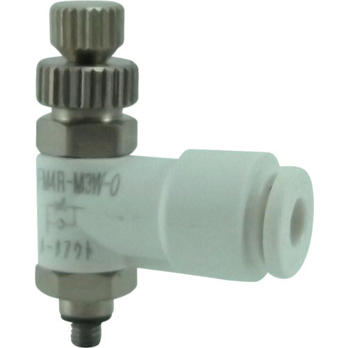 チヨダ　ファイブミニスピードコントローラα　白　メーターアウト４ｍｍ・Ｍ３×０．　FM4R-M3W-O　1 個