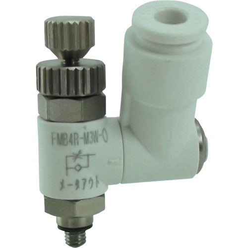 チヨダ　ファイブミニスピードコントローラβ　白　メーターアウト４ｍｍ・Ｍ３×０．　FMB4R-M3W-O　1 個