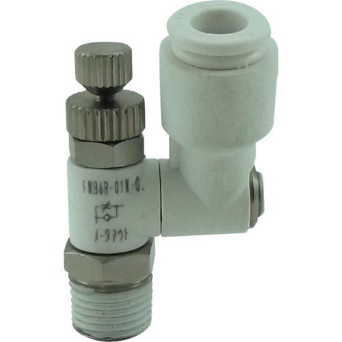 チヨダ　ファイブミニスピードコントローラβ白メーターアウト６ｍｍ・Ｒ１／８　FMB6R-01W-O　1 個