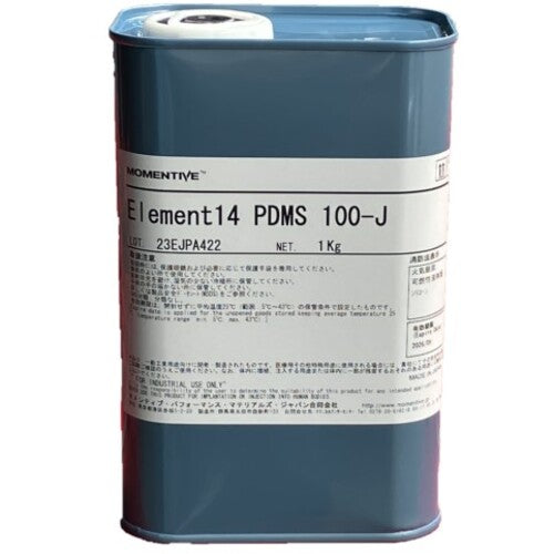 モメンティブ　ジメチルシリコーンオイル　ＥＬＥＭＥＮＴ１４　ＰＤＭＳ　１００−Ｊ　１ｋｇ　ELEMENT14PDMS100-J　1 個