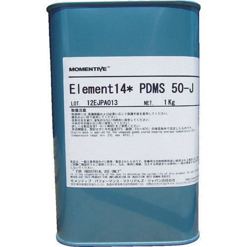 モメンティブ　ジメチルシリコーンオイル　ＥＬＥＭＥＮＴ１４　ＰＤＭＳ　５０−Ｊ　１ｋｇ　ELEMENT14PDMS50-J　1 個